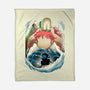 Little Fish Girl-None-Fleece-Blanket-rmatix