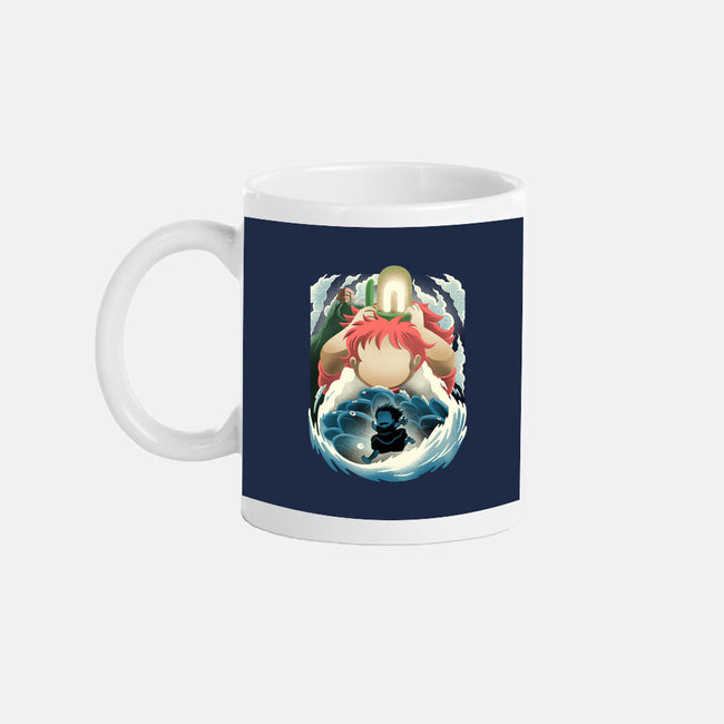 Little Fish Girl-None-Mug-Drinkware-rmatix