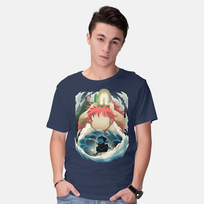 Little Fish Girl-Mens-Basic-Tee-rmatix