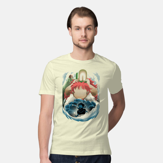 Little Fish Girl-Mens-Premium-Tee-rmatix