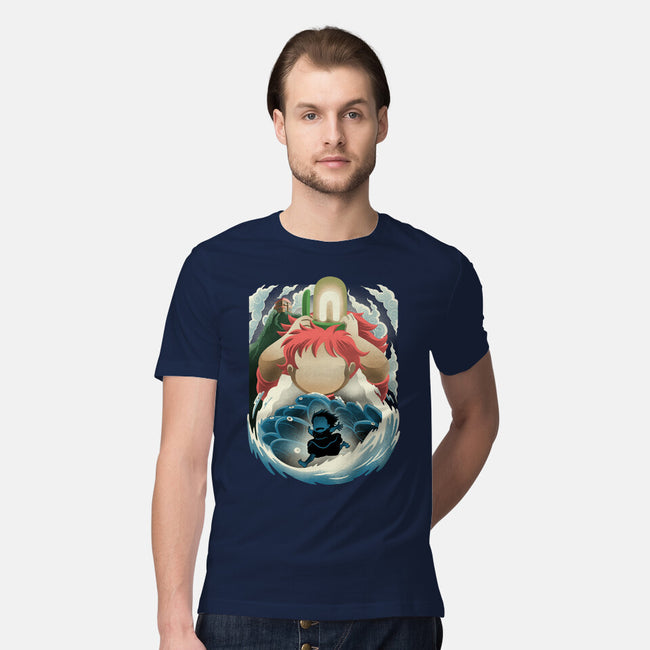 Little Fish Girl-Mens-Premium-Tee-rmatix