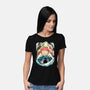 Little Fish Girl-Womens-Basic-Tee-rmatix