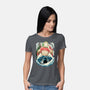Little Fish Girl-Womens-Basic-Tee-rmatix