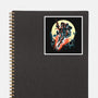 Retro Mando-None-Glossy-Sticker-zascanauta