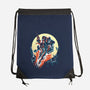 Retro Mando-None-Drawstring-Bag-zascanauta