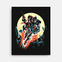 Retro Mando-None-Stretched-Canvas-zascanauta