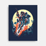 Retro Mando-None-Stretched-Canvas-zascanauta