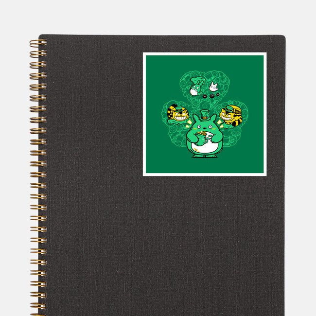 St Paddy's Doodle-None-Glossy-Sticker-krisren28