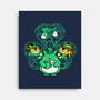 St Paddy's Doodle-None-Stretched-Canvas-krisren28