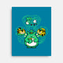 St Paddy's Doodle-None-Stretched-Canvas-krisren28