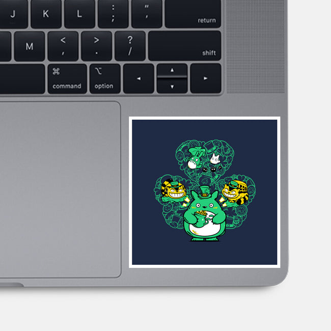 St Paddy's Doodle-None-Glossy-Sticker-krisren28