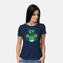 St Paddy's Doodle-Womens-Basic-Tee-krisren28