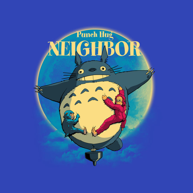 Punch Hug Neighbor-Womens-Racerback-Tank-zybbhorn