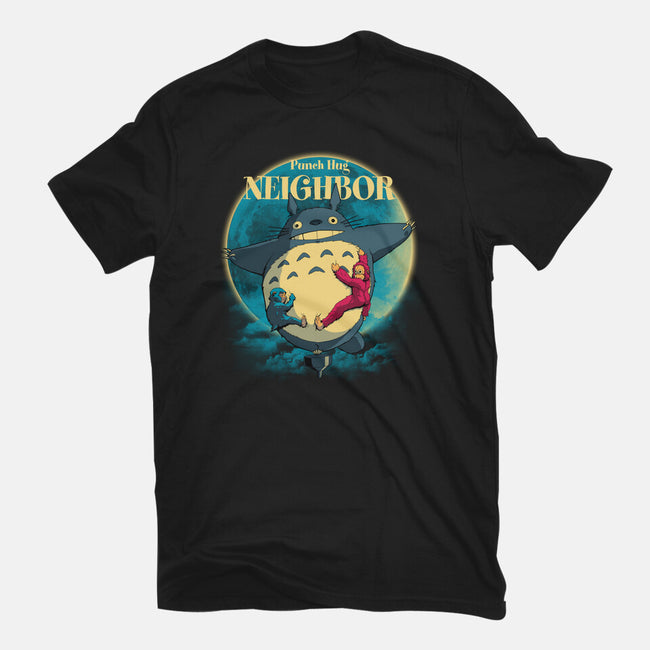 Punch Hug Neighbor-Womens-Basic-Tee-zybbhorn