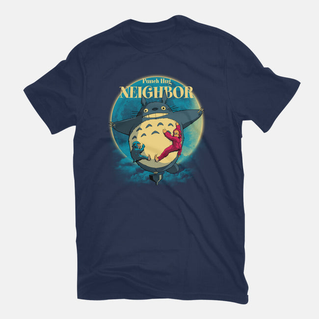 Punch Hug Neighbor-Unisex-Basic-Tee-zybbhorn