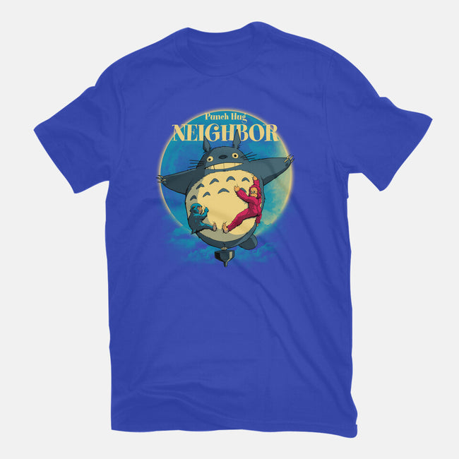 Punch Hug Neighbor-Mens-Basic-Tee-zybbhorn