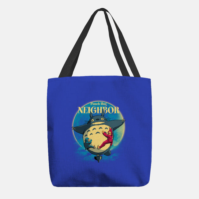 Punch Hug Neighbor-None-Basic Tote-Bag-zybbhorn