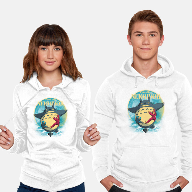 Punch Hug Neighbor-Unisex-Pullover-Sweatshirt-zybbhorn