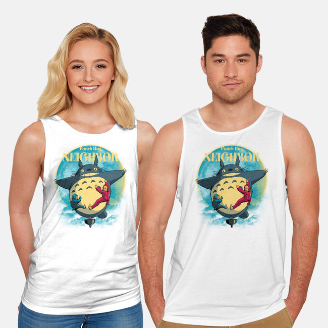 Punch Hug Neighbor-Unisex-Basic-Tank-zybbhorn