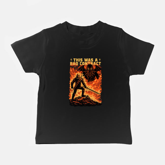 Mutant Hunts Cthulhu-Baby-Basic-Tee-Studio Mootant
