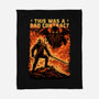 Mutant Hunts Cthulhu-None-Fleece-Blanket-Studio Mootant