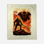 Mutant Hunts Cthulhu-None-Fleece-Blanket-Studio Mootant