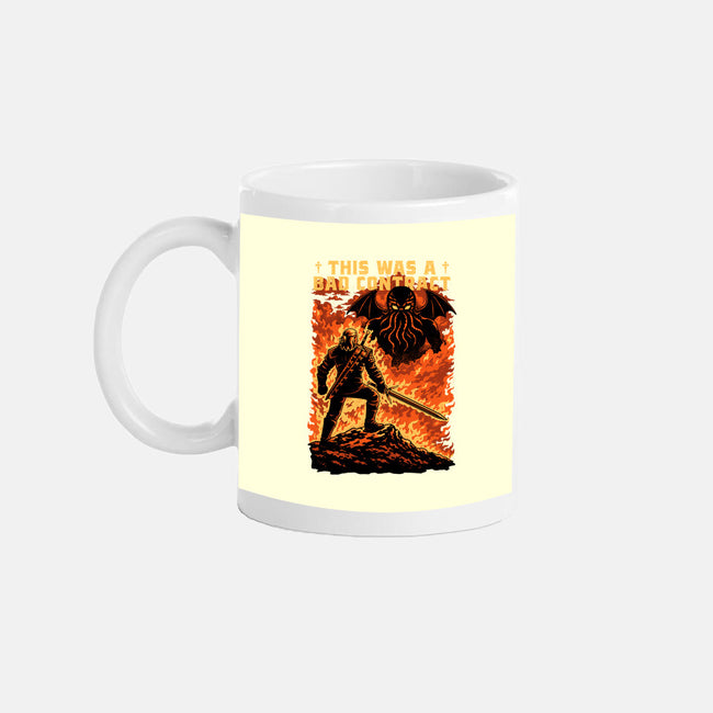 Mutant Hunts Cthulhu-None-Mug-Drinkware-Studio Mootant