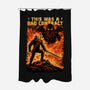 Mutant Hunts Cthulhu-None-Polyester-Shower Curtain-Studio Mootant
