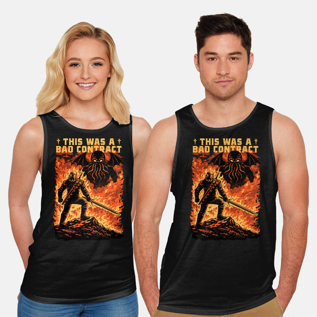 Mutant Hunts Cthulhu-Unisex-Basic-Tank-Studio Mootant