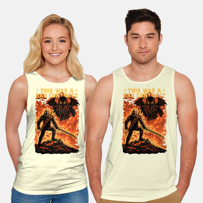Mutant Hunts Cthulhu-Unisex-Basic-Tank-Studio Mootant