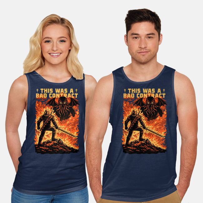 Mutant Hunts Cthulhu-Unisex-Basic-Tank-Studio Mootant
