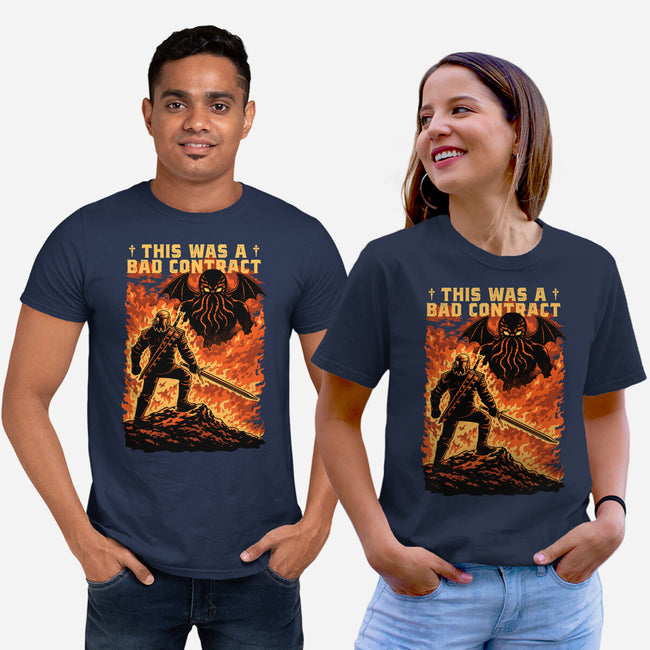 Mutant Hunts Cthulhu-Unisex-Basic-Tee-Studio Mootant