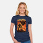 Mutant Hunts Cthulhu-Womens-Fitted-Tee-Studio Mootant