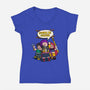 Gonna Be Golden-Womens-V-Neck-Tee-drbutler