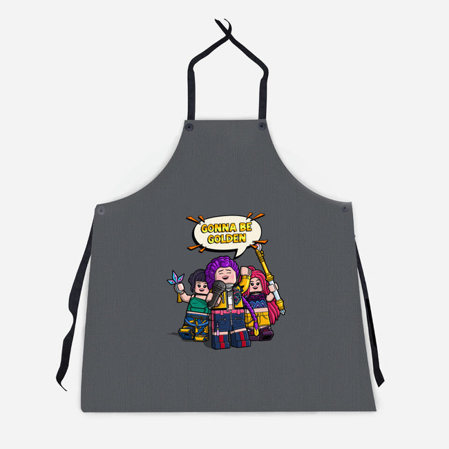 Gonna Be Golden-Unisex-Kitchen-Apron-drbutler