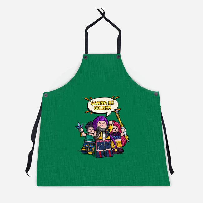 Gonna Be Golden-Unisex-Kitchen-Apron-drbutler