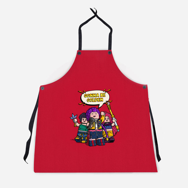 Gonna Be Golden-Unisex-Kitchen-Apron-drbutler
