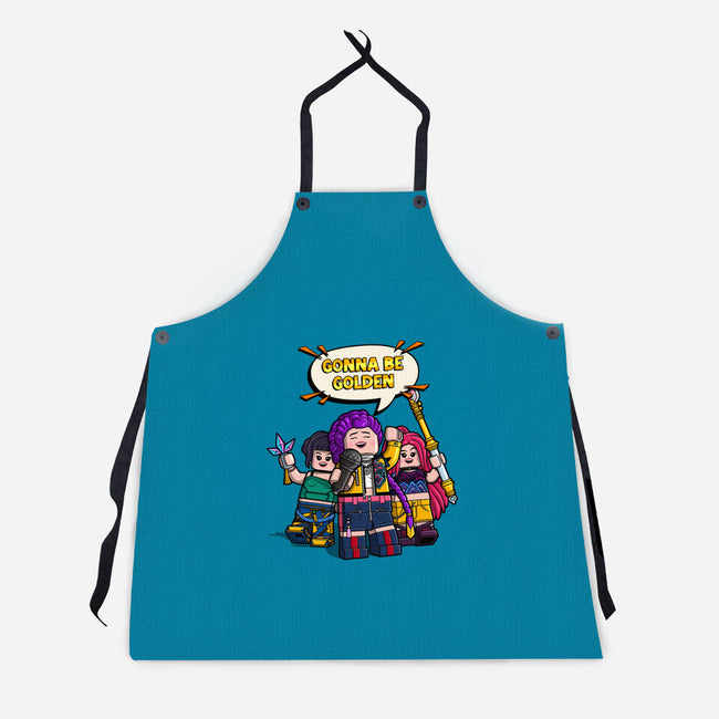 Gonna Be Golden-Unisex-Kitchen-Apron-drbutler