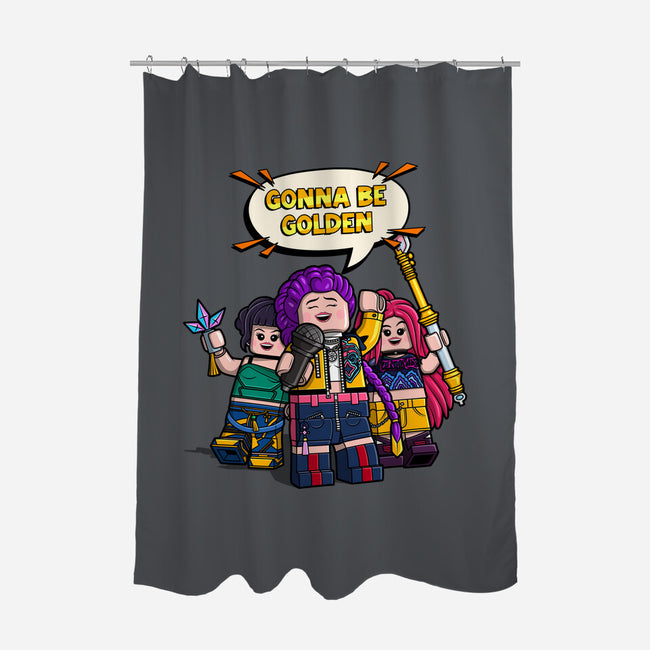 Gonna Be Golden-None-Polyester-Shower Curtain-drbutler