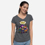 Gonna Be Golden-Womens-V-Neck-Tee-drbutler