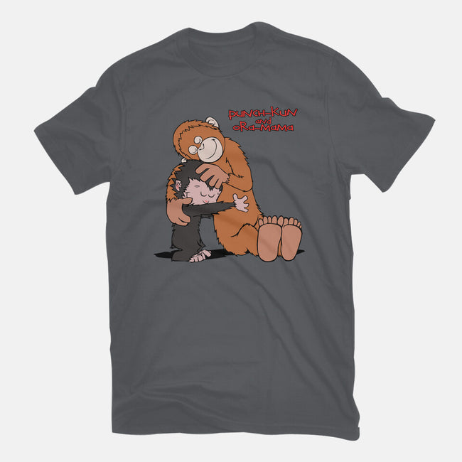 Punch-Kun And Ora-Mama-Mens-Basic-Tee-joerawks