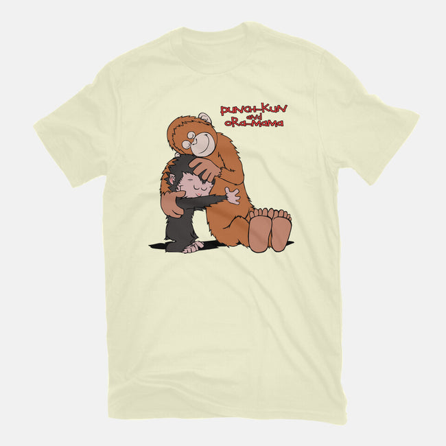 Punch-Kun And Ora-Mama-Mens-Basic-Tee-joerawks