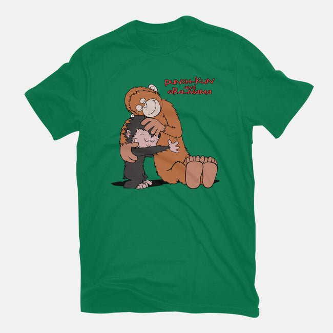 Punch-Kun And Ora-Mama-Mens-Basic-Tee-joerawks