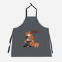 Punch-Kun And Ora-Mama-Unisex-Kitchen-Apron-joerawks