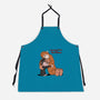 Punch-Kun And Ora-Mama-Unisex-Kitchen-Apron-joerawks