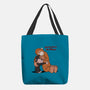 Punch-Kun And Ora-Mama-None-Basic Tote-Bag-joerawks