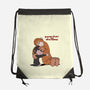 Punch-Kun And Ora-Mama-None-Drawstring-Bag-joerawks