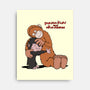 Punch-Kun And Ora-Mama-None-Stretched-Canvas-joerawks