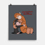 Punch-Kun And Ora-Mama-None-Matte-Poster-joerawks