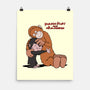 Punch-Kun And Ora-Mama-None-Matte-Poster-joerawks
